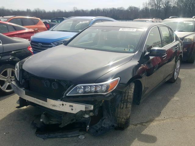 JH4KC1F3XEC002852 - 2014 ACURA RLX BLACK photo 2