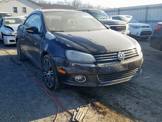 WVWBW8AH4EV005688 - 2014 VOLKSWAGEN EOS KOMFOR BLACK photo 1