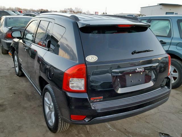 1J4NT1FAXBD226801 - 2011 JEEP COMPASS SP 黑色 照片 3