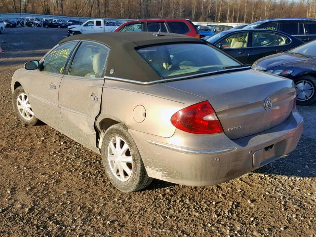 2G4WD582761181706 - 2006 BUICK LACROSSE C GOLD photo 3