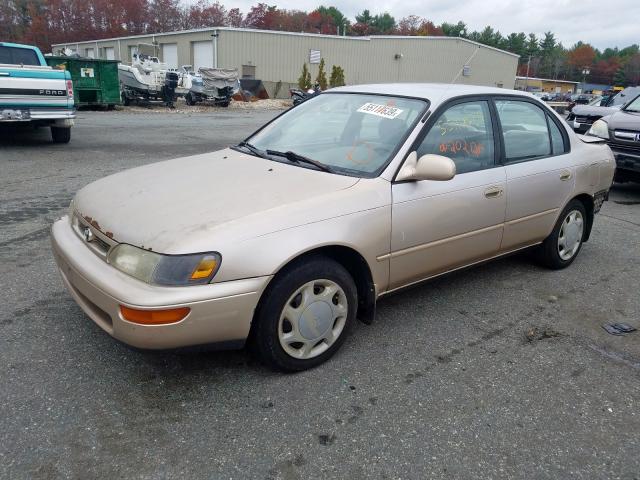 2T1BB02E5VC186966 - 1997 TOYOTA COROLLA DX BROWN photo 2