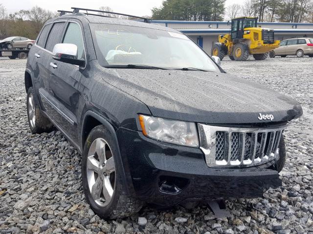 1J4RR6GG1BC626221 - 2011 JEEP GRAND CHER BLACK photo 1