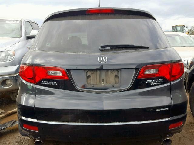 5J8TB18298A000203 - 2008 ACURA RDX BLACK photo 10