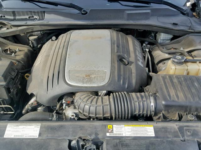 2C3KA63H18H287807 - 2008 CHRYSLER 300C BLACK photo 7