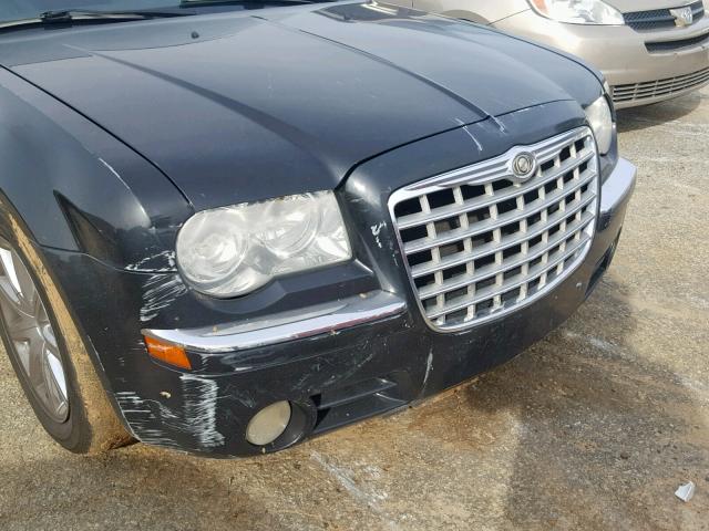 2C3KA63H18H287807 - 2008 CHRYSLER 300C BLACK photo 9