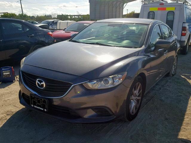 JM1GJ1U64F1168341 - 2015 MAZDA 6 SPORT GRAY photo 2