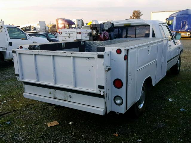 3B7KE23C9PM143757 - 1993 DODGE D-SERIES D WHITE photo 4