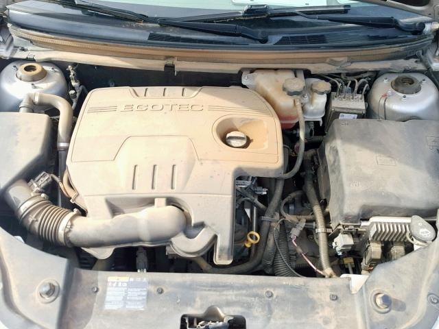 1G1ZC5E02CF358599 - 2012 CHEVROLET MALIBU 1LT SILVER photo 7