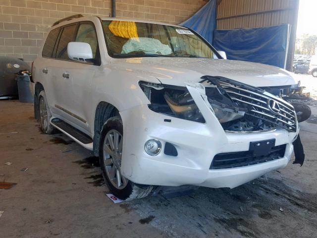 JTJHY00W194024021 - 2009 LEXUS LX 570 WHITE photo 1