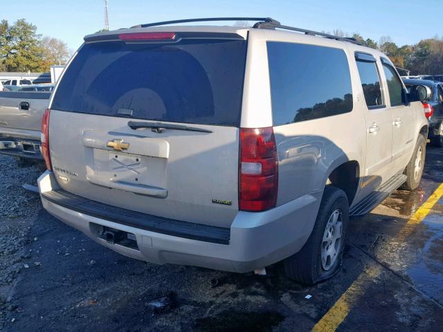 3GNFK16337G242080 - 2007 CHEVROLET SUBURBAN K TAN photo 4