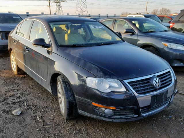 WVWJK7AN0AE067977 - 2010 VOLKSWAGEN PASSAT KOM BLACK photo 1