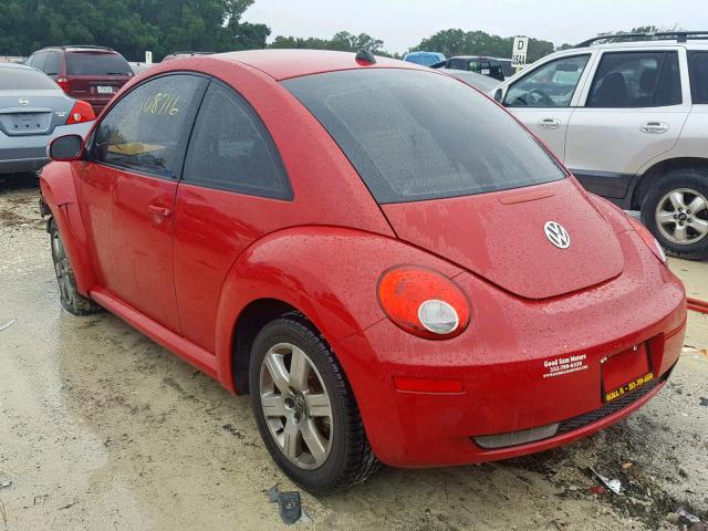 3VWPW31C47M517250 - 2007 VOLKSWAGEN NEW BEETLE Bordo foto 3