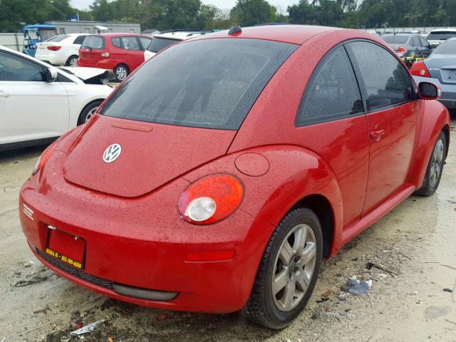 3VWPW31C47M517250 - 2007 VOLKSWAGEN NEW BEETLE Bordo foto 4