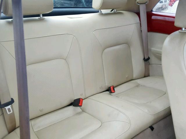 3VWPW31C47M517250 - 2007 VOLKSWAGEN NEW BEETLE Bordo foto 6