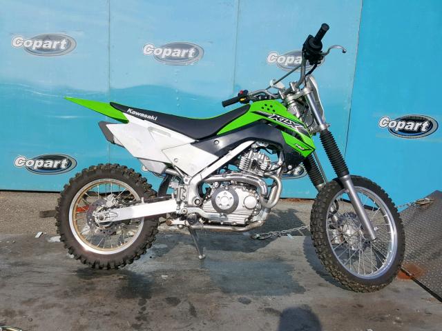 JKBLXPA11GDA11433 - 2016 KAWASAKI KLX140 A GREEN photo 10