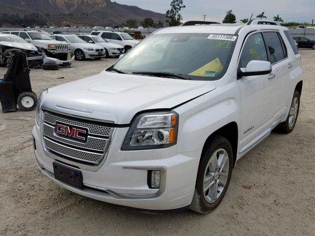 2GKALREK9G6265077 - 2016 GMC TERRAIN DE WHITE photo 2