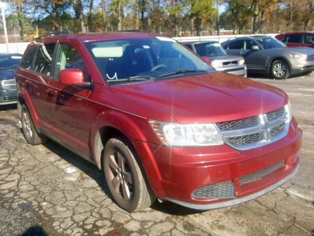 3D4PG1FGXBT501989 - 2011 DODGE JOURNEY MA RED photo 1