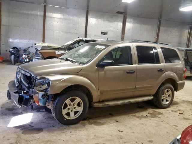 1D4HB48NX5F513588 - 2005 DODGE DURANGO SL TAN photo 9