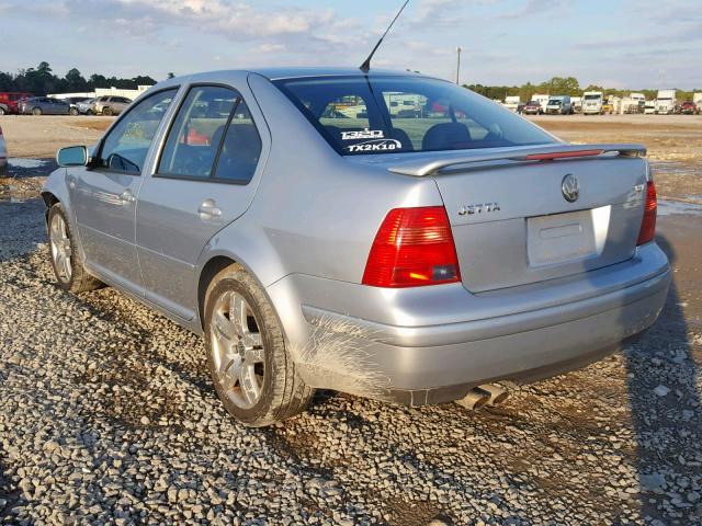 3VWSE69M83M169457 - 2003 VOLKSWAGEN JETTA GLS SILVER photo 3