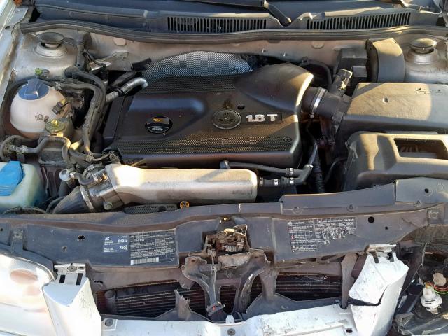 3VWSE69M83M169457 - 2003 VOLKSWAGEN JETTA GLS SILVER photo 7