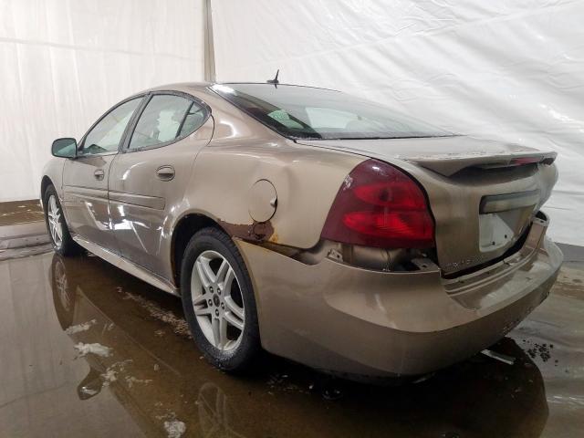 2G2WR554961114587 - 2006 PONTIAC GRAND PRIX TAN photo 3