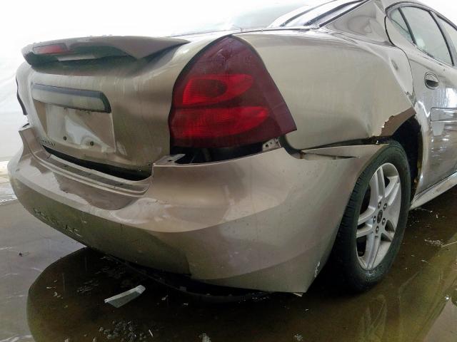 2G2WR554961114587 - 2006 PONTIAC GRAND PRIX TAN photo 9