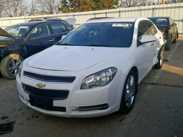 1G1ZC5E02CF251228 - 2012 CHEVROLET MALIBU 1LT WHITE photo 2