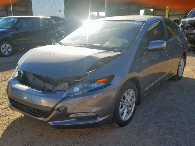 JHMZE2H71BS009995 - 2011 HONDA INSIGHT EX GRAY photo 2