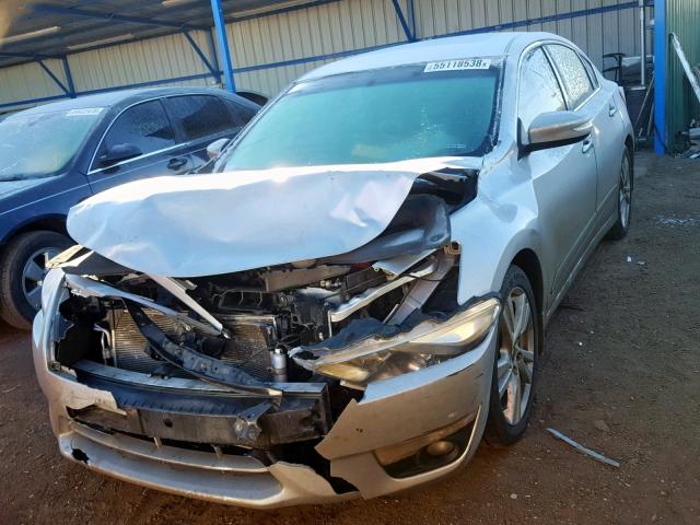 1N4BL3AP9EC282065 - 2014 NISSAN ALTIMA 3.5 SILVER photo 2