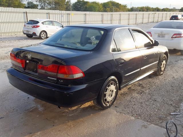 1HGCG56401A022691 - 2001 HONDA ACCORD LX BLACK photo 4