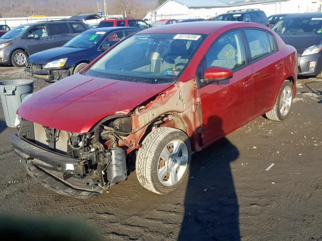 3N1AB61E88L743146 - 2008 NISSAN SENTRA 2.0 RED photo 2