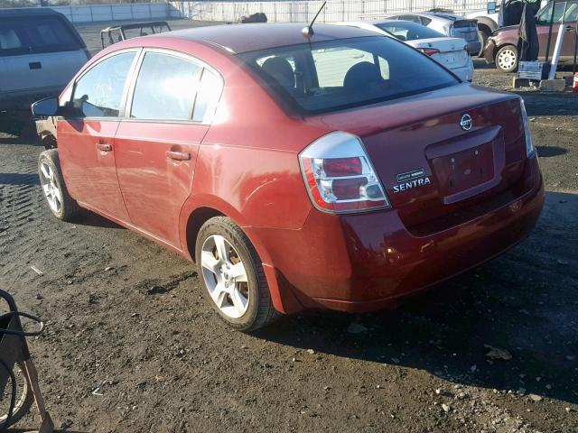 3N1AB61E88L743146 - 2008 NISSAN SENTRA 2.0 RED photo 3