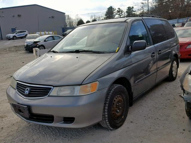 2HKRL18501H571433 - 2001 HONDA ODYSSEY LX GRAY photo 2