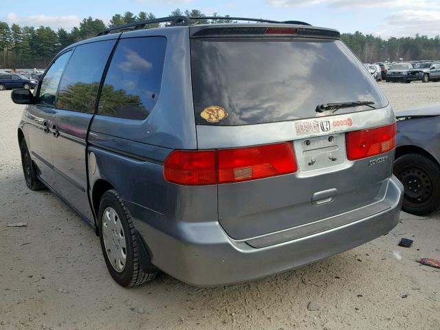 2HKRL18501H571433 - 2001 HONDA ODYSSEY LX GRAY photo 3