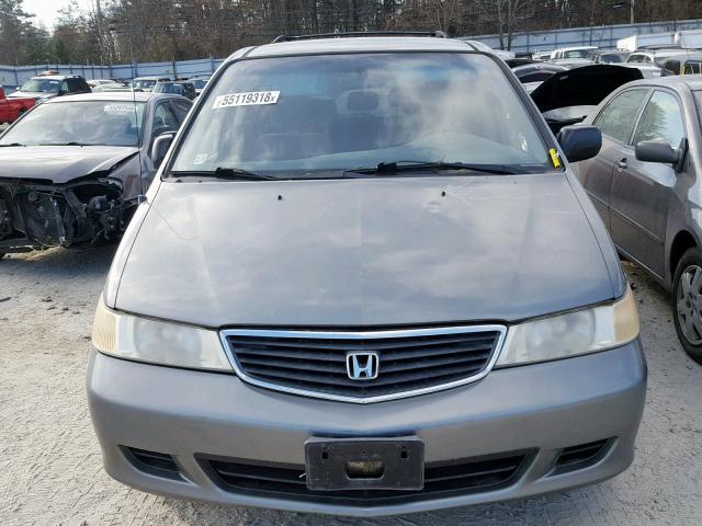 2HKRL18501H571433 - 2001 HONDA ODYSSEY LX GRAY photo 9