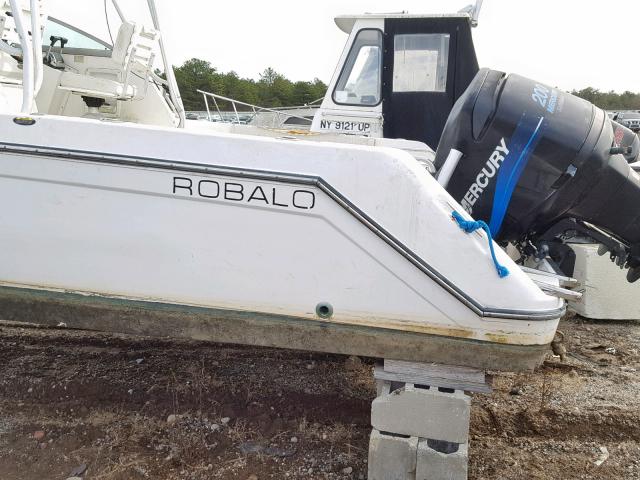 WJ0A37VGL900 - 2000 ROBA BOAT WHITE photo 3