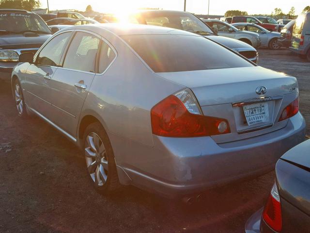 JNKAY01F57M454357 - 2007 INFINITI M35 BASE SILVER photo 3