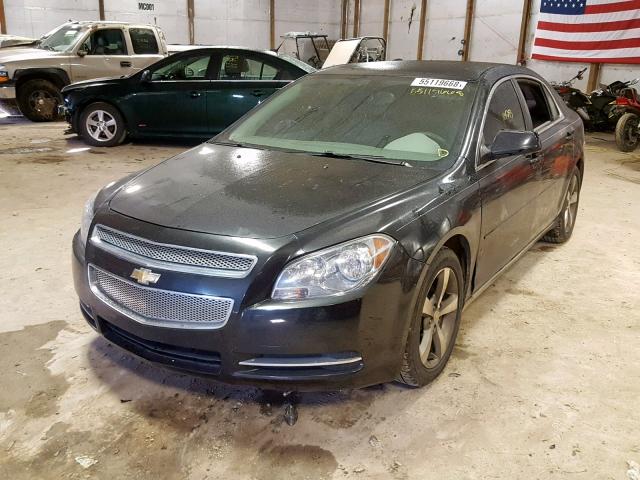 1G1ZC5E16BF118821 - 2011 CHEVROLET MALIBU 1LT CHARCOAL photo 2
