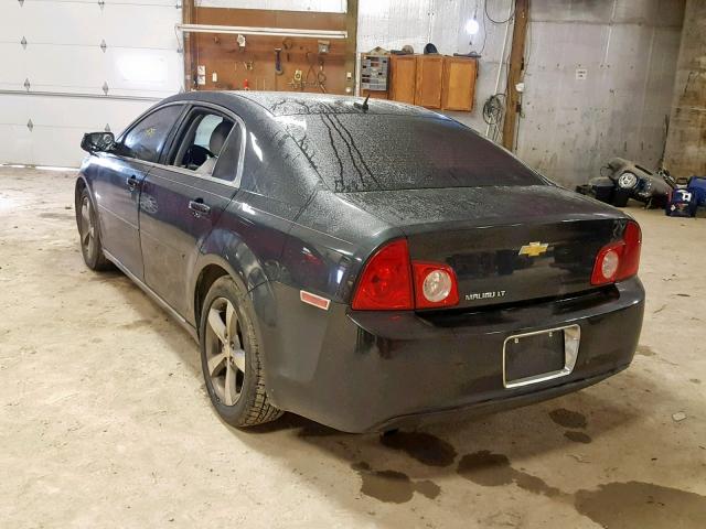1G1ZC5E16BF118821 - 2011 CHEVROLET MALIBU 1LT CHARCOAL photo 3