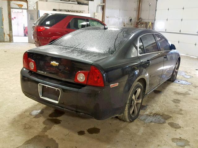 1G1ZC5E16BF118821 - 2011 CHEVROLET MALIBU 1LT CHARCOAL photo 4