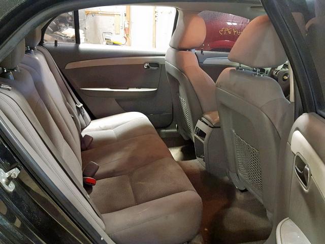 1G1ZC5E16BF118821 - 2011 CHEVROLET MALIBU 1LT CHARCOAL photo 6