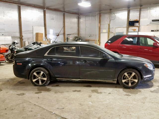 1G1ZC5E16BF118821 - 2011 CHEVROLET MALIBU 1LT CHARCOAL photo 9