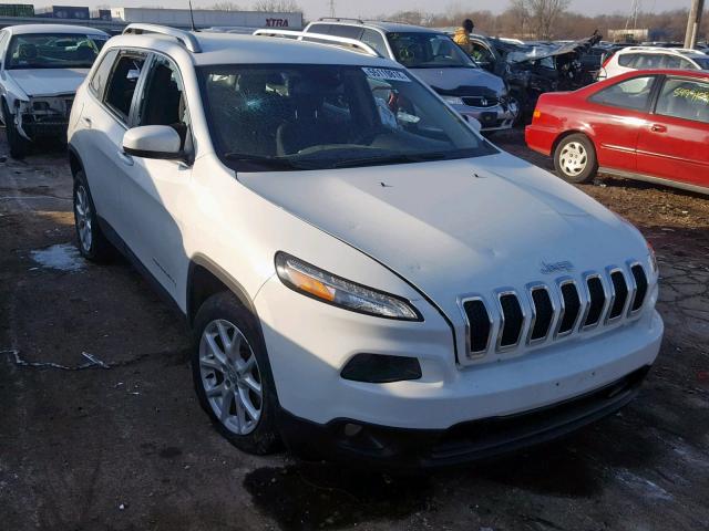 1C4PJLCB0FW694771 - 2015 JEEP CHEROKEE L WHITE photo 1