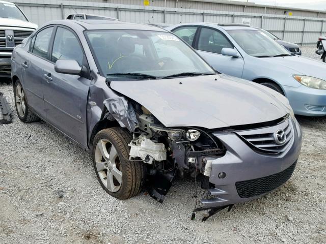 JM1BK323261454670 - 2006 MAZDA 3 S GRAY photo 1