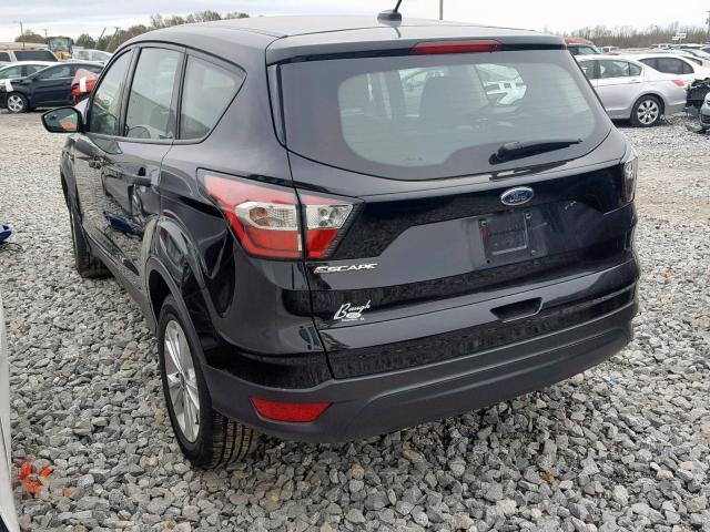 1FMCU0F78JUA33176 - 2018 FORD ESCAPE S BLACK photo 3