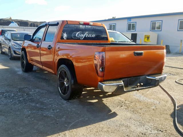 1GCCS136968272571 - 2006 CHEVROLET COLORADO ORANGE photo 3