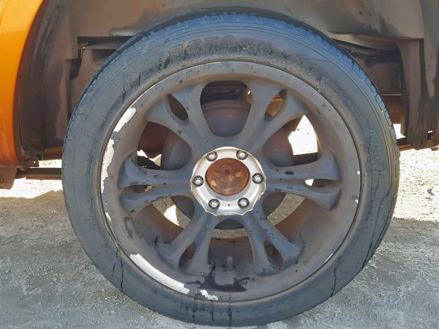 1GCCS136968272571 - 2006 CHEVROLET COLORADO ORANGE photo 9