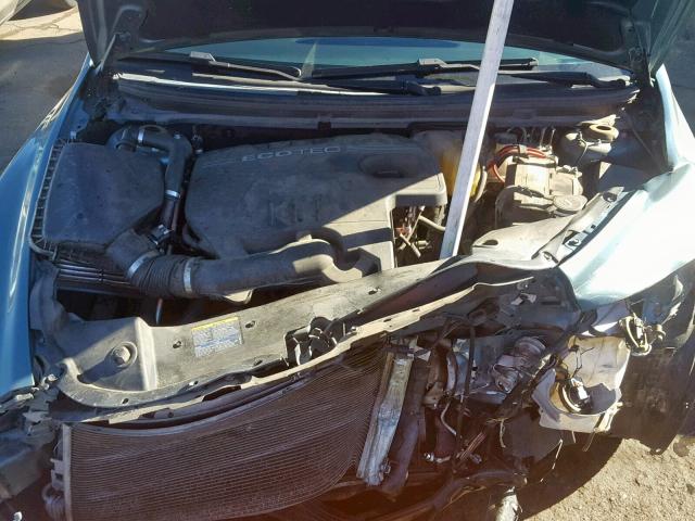 1G1ZH57B49F227828 - 2009 CHEVROLET MALIBU 1LT GREEN photo 7