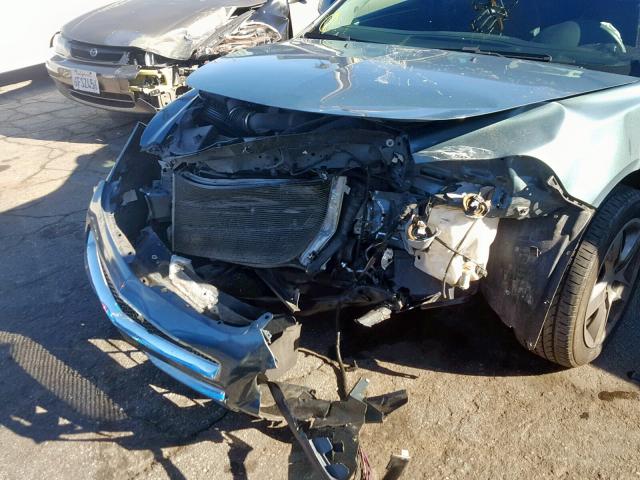 1G1ZH57B49F227828 - 2009 CHEVROLET MALIBU 1LT GREEN photo 9