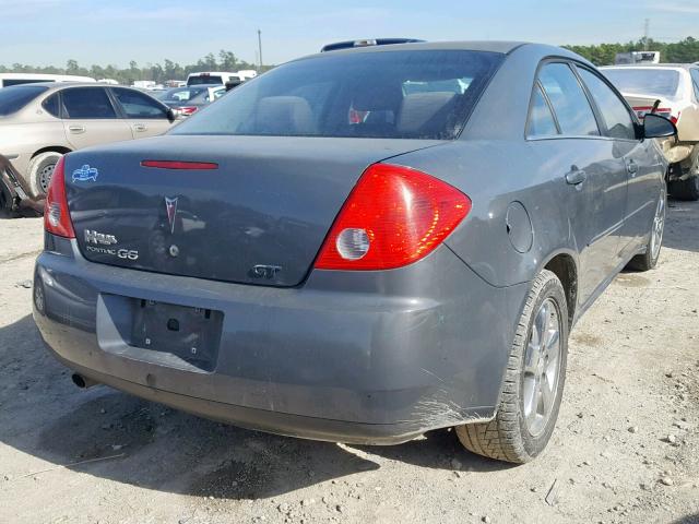 1G2ZH57N184145412 - 2008 PONTIAC G6 GT GRAY photo 4